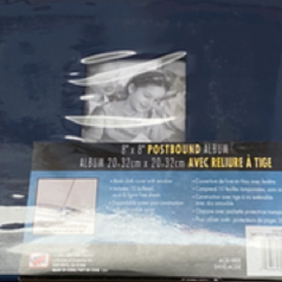 Multi-Purpose Postbound Album - Navy Blue - Picture 3 of 10